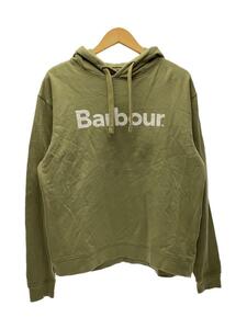 Barbour◆パーカー/ロゴプリント/L/コットン/KHK/231MOL0414