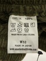 STANDARD CALIFORNIA◆ショートパンツ/32/コットン/KHK/無地_画像5