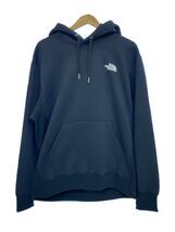 THE NORTH FACE◆BACK SQUARE LOGO HOODIE_バックスクエアロゴフーディ/XXL/ポリエステル/BLK_画像1