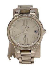 CITIZEN◆ソーラー腕時計/アナログ/ステンレス/SLV/SLV/SS/H058-T020241