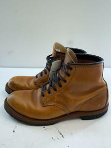 RED WING◆レースアップブーツ/BECKMAN/26cm/ブラウン/9013/べたつき有