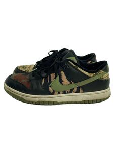 NIKE◆NIKE DUNK LOW SE/BLACK MULTI CAMO/26.5cm/DH0957-001/カーキ