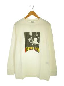 BYWEAR/長袖Tシャツ/S/コットン/WHT/プリント/NAS L/S T-Shirt #3