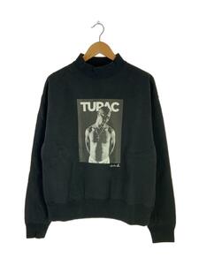 BYWEAR/スウェット/M/コットン/BLK/プリント/2PAC Mockneck #7