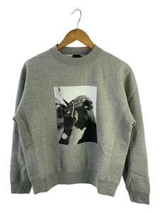 BYWEAR/スウェット/S/コットン/GRY/プリント/2PAC Crewneck #5