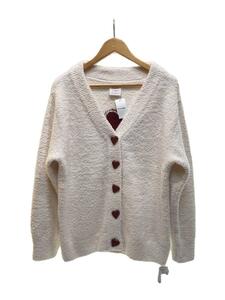 gelato pique* Jaguar do cardigan /one/ polyester /WHT/PWNT241066/ the back side dirty have 