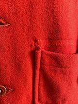 Woolrich◆50s/黒タグ/シャツジャケット/38/ウール/RED_画像5