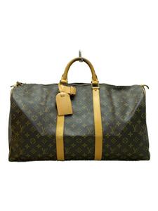 LOUIS VUITTON◆キーポル50_モノグラム・キャンバス_BRW/PVC/BRW