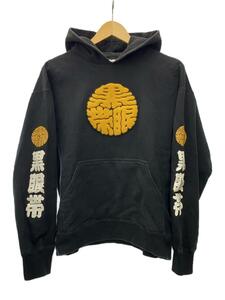 Blackeyepatch◆パーカー/L/コットン/ブラック/KAMON HOODIE