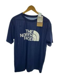 THE NORTH FACE◆Tシャツ_NT32133/XL/ポリエステル/NVY/プリント