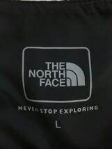 THE NORTH FACE◆S/S RED RUN ZIPUP_ショートスリーブ レッドランジップアップ/L/ナイロン/BLK_画像3