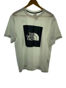 THE NORTH FACE◆Tシャツ/M/コットン/WHT/無地/NT32234