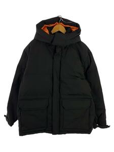 Schott◆ダウンジャケット/XL/ポリエステル/BLK/3192038/RETRO SHELL DOWN PARKA