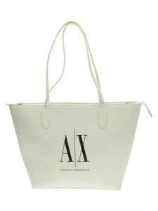 ARMANI EXCHANGE◆トートバッグ/白