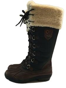 UGG australia◆ロングブーツ/23cm/BRW/レザー/3223