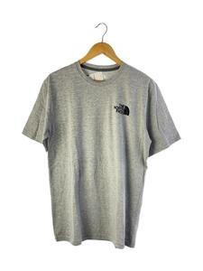 THE NORTH FACE◆Tシャツ/M/コットン/GRY