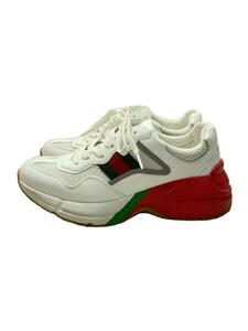 GUCCI◆ローカットスニーカー/US7.5/WHT/643491