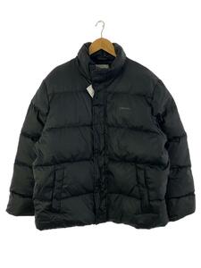 Carhartt◆DEMING JACKET/ダウンジャケット/L/ブラック/I025113/使用感・シミ汚れ有