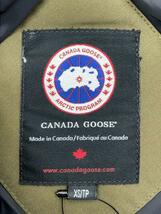 CANADA GOOSE◆BRONTE PARKA/ダウンジャケット/XS/ポリエステル/KHK/2603JL_画像3