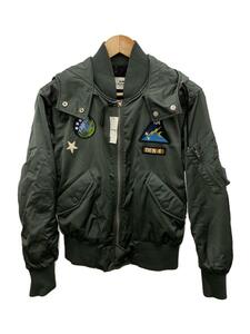 COACH◆SPACE MA-1 JACKET/ブルゾン/XS/ポリエステル/KHK/F29078