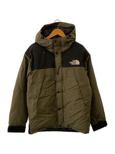 THE NORTH FACE◆MOUNTAIN DOWN JACKET_マウンテンダウンジャケット/XL/ナイロン/カーキ