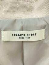 FREAK’S STORE◆セットアップ/S/ポリエステル/クリーム/無地_画像3