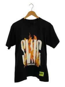 SWAGGER◆Tシャツ/M/コットン/BLK