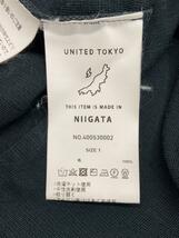 UNITED TOKYO◆セーター(薄手)/1/ウール/GRN/無地/400530002_画像4