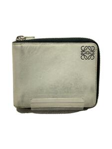 LOEWE◆財布/レザー/WHT/レディース/101407/色移り・使用感有