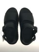 Dr.Martens◆サンダル/UK4/BLK/26725001/ソール減り有_画像3