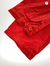 10 corso como COMME des GARCONS◆ジャケット/M/コットン/RED_画像6