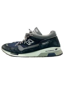 NEW BALANCE◆M1500/ネイビー/Made in UK/US9/NVY/スウェード