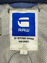 G-STAR RAW◆ナイロンジャケット/L/ポリエステル/NVY_画像3