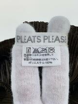 PLEATS PLEASE ISSEY MIYAKE◆スカート/5/ポリエステル/KHK/PP41-JG444_画像4