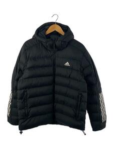 adidas◆Itavic 3-Stripes 2.0 Jacket/XO/ポリエステル/BLK/ブラック/DZ1388