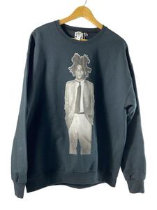 The Guilty Parties◆×JEAN-MICHEL BASQUIAT CREW NECK SWEAT/スウェット/L/BLK