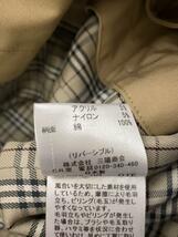 BURBERRY BLUE LABEL◆トレンチコート/38/コットン/BEG/E1A10-190-42_画像5