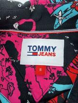 TOMMY JEANS◆アロハシャツ/S/レーヨン/マルチカラー/総柄_画像3