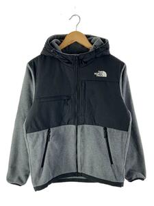 THE NORTH FACE◆DENALI HOODIE_デナリフーディ/S/ポリエステル/GRY