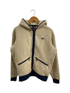 THE NORTH FACE◆ARMADILLA FULLZIP HOODIE_アルマディラフルジップフーディ/L/ポリエステル/BEG/