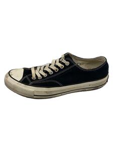 CONVERSE◆ローカットスニーカー/27cm/BLK/キャンバス/1CL690