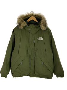 THE NORTH FACE◆MT EREBUS JACKET_MTエレバスジャケット/L/ナイロン/KHK/無地