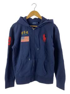 POLO RALPH LAUREN◆ジップパーカー/L/コットン/NVY/0200011515