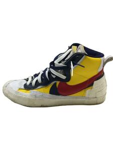 NIKE◆BLAZER MID SACAI/ブレーザーミッドサカイ/イエロー/BV0072-700/27cm/YLW