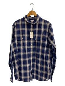 THE NORTH FACE◆L/S TANBARK SHIRT_ロングスリーブタンバークシャツ/XL/ポリエステル/BLU