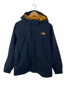 THE NORTH FACE◆SCOOP JACKET_スクープジャケット/L/ナイロン/NVY/無地