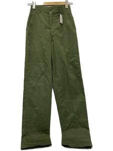 US.ARMY◆80s TROUSERS UTILITY DURABLE PRESS/パンツ/カーキ/ミリタリー/28/コットン