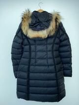 MONCLER◆ロングダウンジャケット/2/ナイロン/BLK/Ｅ20934990015 53048_画像2