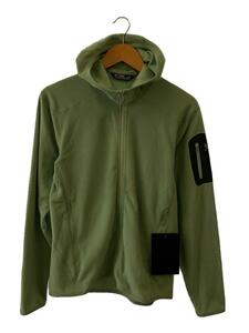 ARC’TERYX◆DELTA LT HOODY/ジップパーカー/S/ポリエステル/GRN/23143-132495-11/21