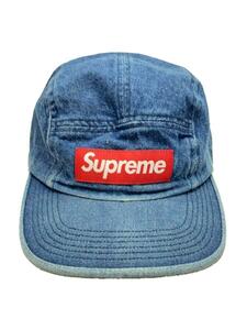 Supreme◆シュプリーム/19SS/Washed Chino Twill Camp Cap/キャップ/コットン/インディゴ